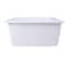 Alfi Brand White 34" Undermount Dbl Bowl Granite Composite Kitchen Sink AB3420UM-W - alternate 6